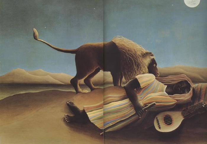 Henri Rousseau The Sleeping Gypsy